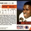 1991 Pro Set Cleveland Browns #119 Thane Gash