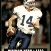 1991 Pro Set BYU Cougars #37 Ty Detmer RC Rookie