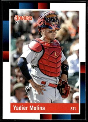 2022 Donruss Retro St. Louis Cardinals #263 Yadier Molina