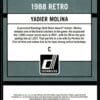 2022 Donruss Retro St. Louis Cardinals #263 Yadier Molina