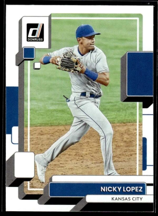 _10 2022 Donruss Kansas City Royals #91 Nicky Lopez