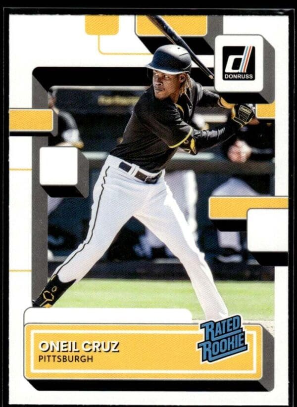 _10 2022 Donruss Pittsburgh Pirates #80 Oneil Cruz RC Rookie