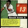 2022 Donruss Marvels Diamond Atlanta Braves #M-4 Ronald Acuna Jr.