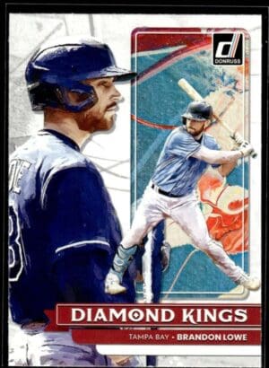 2022 Donruss Diamon Kings Tampa Bay Rays #1 Brandon Lowe