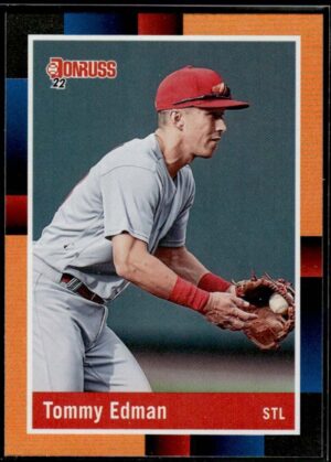 2022 Donruss Retro St. Louis Cardinals #270 Tommy Edman Orange Holo