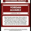 2022 Donruss Diamon Kings Houston Astros #11 Yordan Alvarez