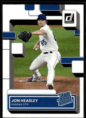 2022 Donruss Kansas City Royals #65 Jon Heasley RC Rookie