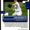 2022 Donruss Kansas City Royals #65 Jon Heasley RC Rookie