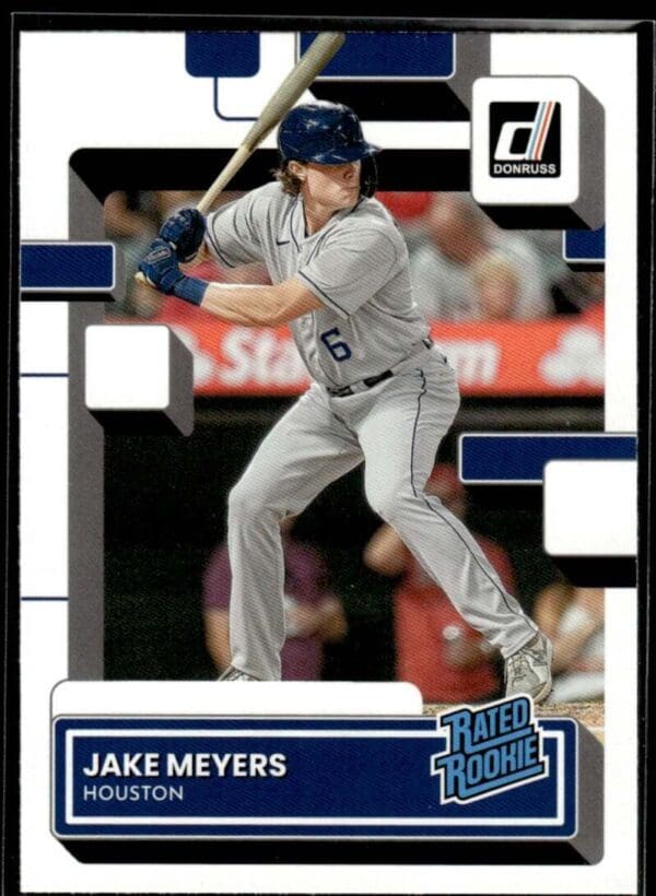2022 Donruss Houston Astros #47 Jake Meyers RC Rookie