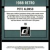 2022 Donruss Retro New York Mets #247 Pete Alonso