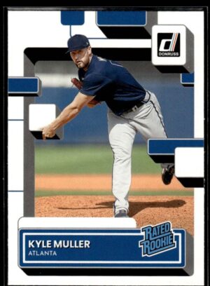 2022 Donruss Atlanta Braves #32 Kyle Muller RC Rookie