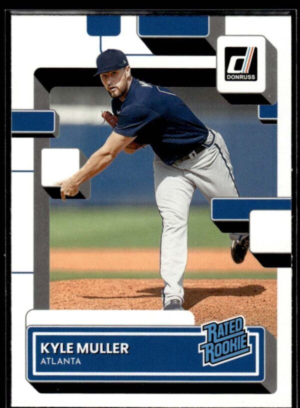 2022 Donruss Atlanta Braves #32 Kyle Muller RC Rookie