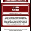 2022 Donruss Diamon Kings Washington Nationals #20 Juan Soto