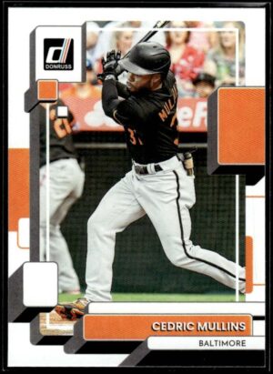 2022 Donruss Baltimore Orioles #172 Cedric Mullins