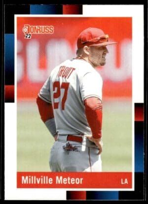 2022 Donruss Retro Los Angeles Angels #265 Mike Trout