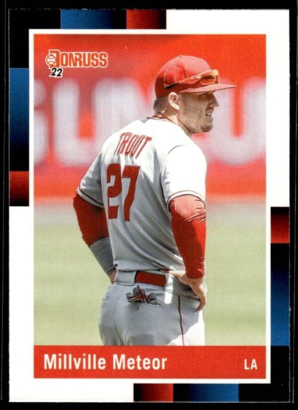 2022 Donruss Retro Los Angeles Angels #265 Mike Trout