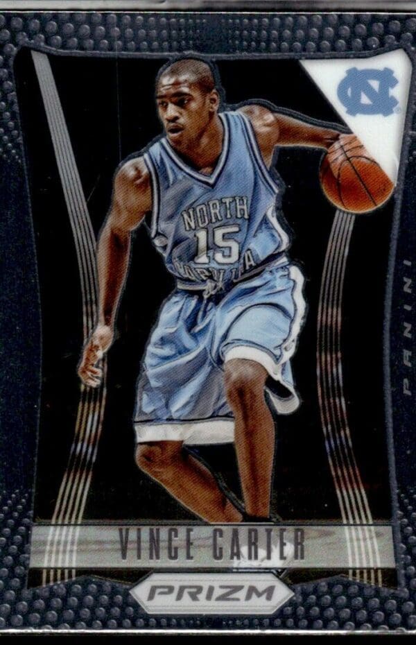 2021 Prizm Draft Picks Flashback North Carolina Tar Heels #11 Vince Carter