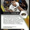 2021 Prizm Draft Picks Missouri Tigers #98 Michael Porter Jr. Purple Prizm