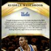 2021 Panini Prizm Draft Picks Brilliance UCLA Bruins #18 Russell Westbrook