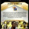 2021 Panini Prizm Draft Picks Brilliance Kansas Jayhawks #14 Joel Embiid