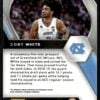 2021 Panini Prizm Draft Picks North Carolina Tar Heels #35 Coby White Purple Ice