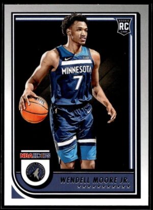 2022 Hoops Minnesota Timberwolves #274 Wendell Moore Jr. RC Rookie