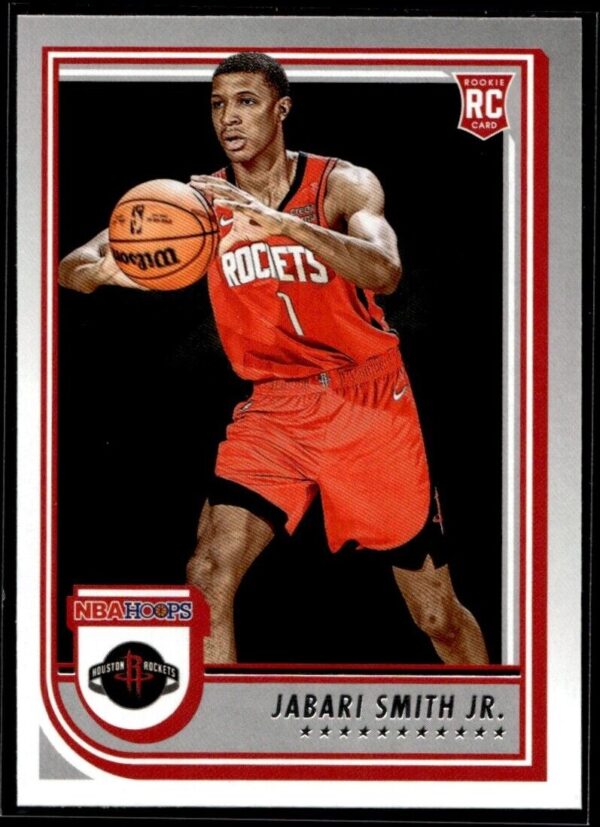 _10 2022 Hoops Houston Rockets #233 Jabari Smith Jr. RC Rookie