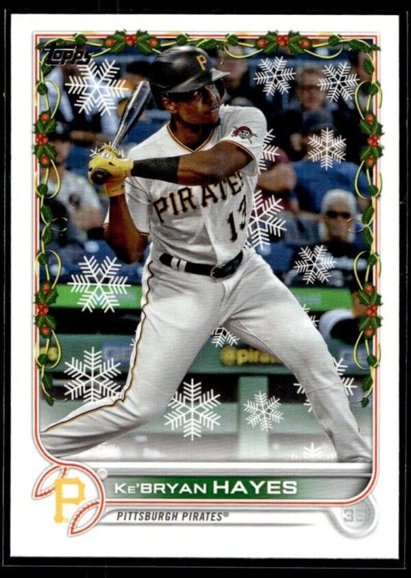 2022 Topps Holiday Pittsburgh Pirates #HW122 Ke'Bryan Hayes