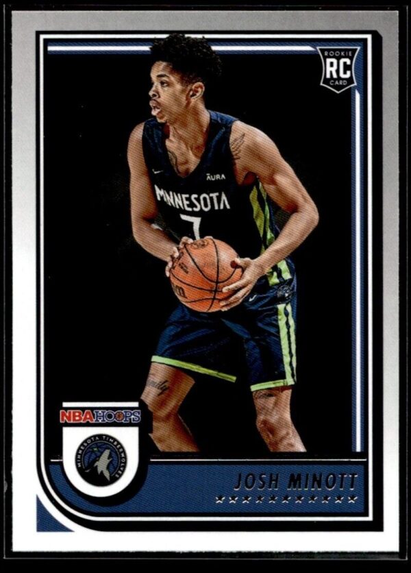 2022 Hoops Minnesota Timberwolves #278 Josh Minott RC Rookie