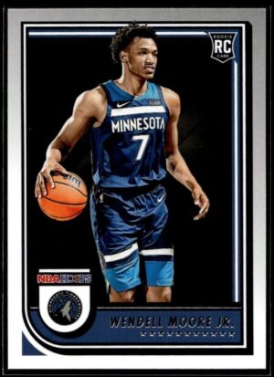 2022 Hoops Minnesota Timberwolves #274 Wendell Moore Jr. RC Rookie