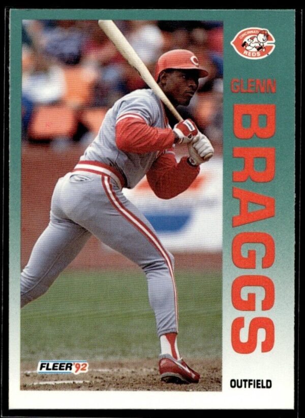 1992 Fleer Cincinnati Reds #400 Glenn Braggs