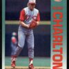 1992 Fleer Cincinnati Reds #402 Norm Charlton