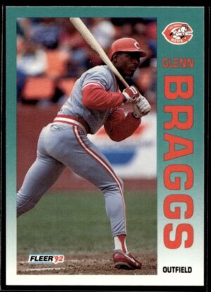 _10 1992 Fleer Cincinnati Reds #400 Glenn Braggs