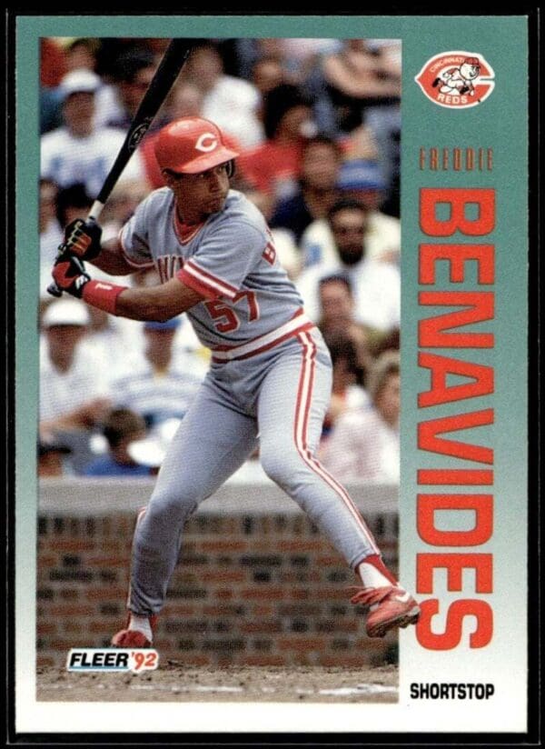 1992 Fleer Cincinnati Reds #399 Freddie Benavides