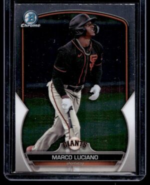 _10 2023 Bowman Chrome San Francisco Giants #BCP-176 Marco Luciano