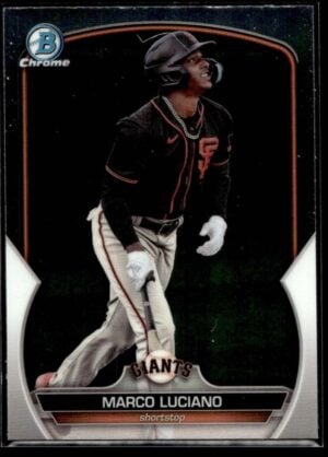 _10 2023 Bowman Chrome San Francisco Giants #BCP-176 Marco Luciano