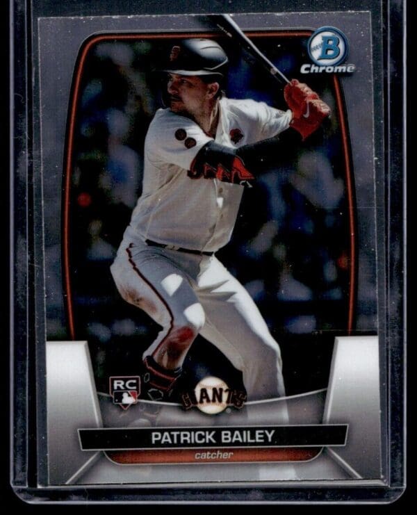 2023 Bowman Chrome San Francisco Giants #60 Patrick Bailey RC Rookie
