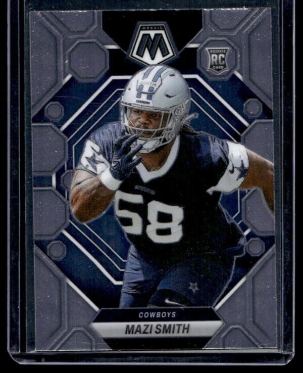 _10 2023 Panini Mosaic Dallas Cowboys #347 Mazi Smith RC Rookie