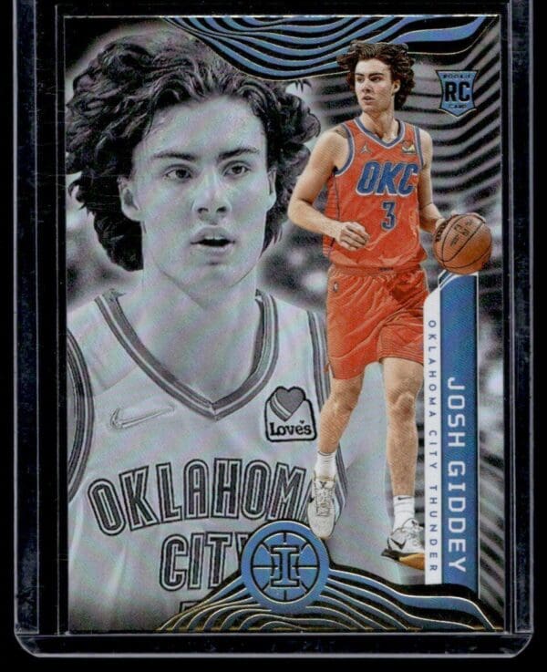 _10 2021 Illusions Oklahoma City Thunder #156 Josh Giddey RC Rookie