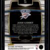 2021 Panini Select Oklahoma City Thunder #58 Josh Giddey RC Rookie Concourse Blu