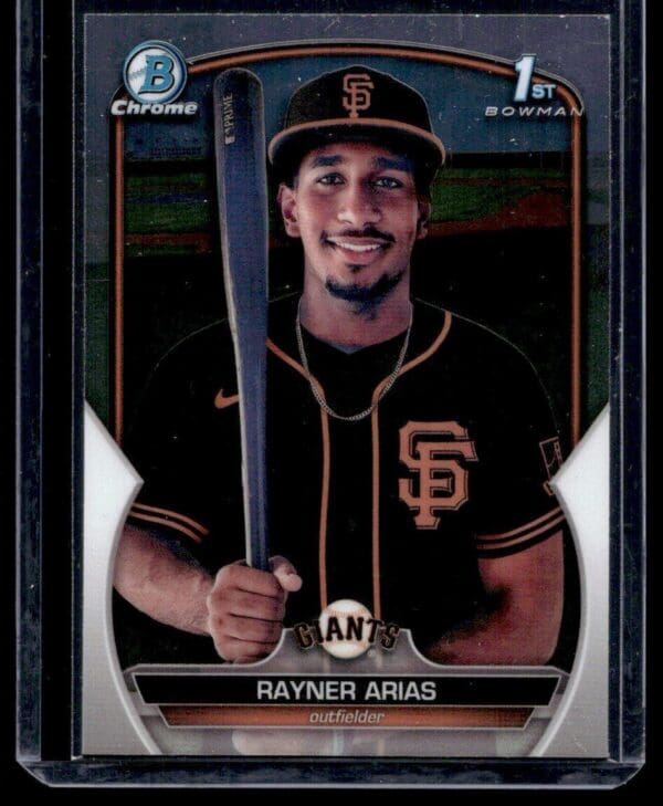 2023 Bowman Chrome San Francisco Giants #BCP-222 Rayner Arias