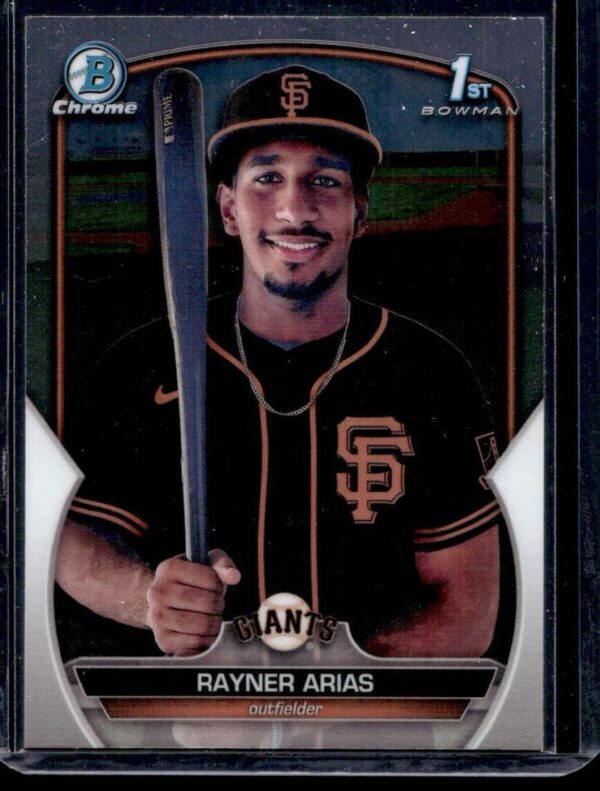2023 Bowman Chrome San Francisco Giants #BCP-222 Rayner Arias