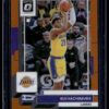 2022 Donruss Optic Los Angeles Lakers #170 Rui Hachimura 82/199 Orange Prizm