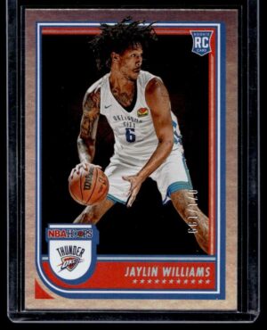 2022 Hoops Oklahoma City Thunder #269 Jaylin Williams RC Rookie 71/199 Silver