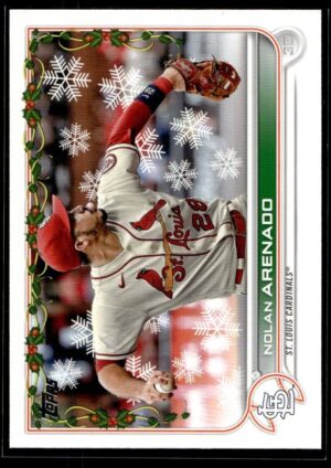 2022 Topps Holiday St. Louis Cardinals #HW153 Nolan Arenado