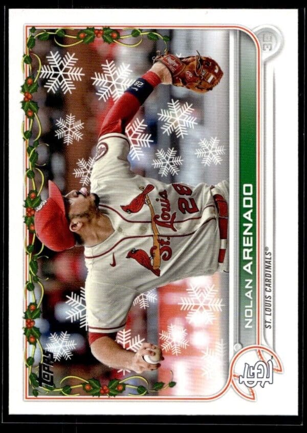 2022 Topps Holiday St. Louis Cardinals #HW153 Nolan Arenado