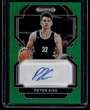 2022 Panini Prizm Draft Picks  #DP-PKI Peter Kiss RC Rookie Autographed
