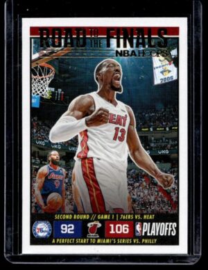 _10 2022 Hoops Road to the Finals / NBA Championship Miami Heat #46 Bam Adebayo 214/