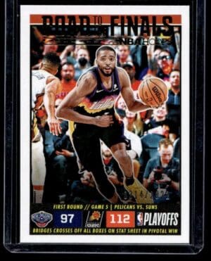 2022 Hoops Phoenix Suns #37 Mikal Bridges 314/2022 Road to the Finals