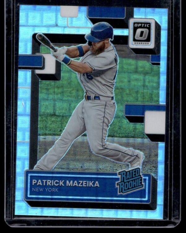 2022 Donruss Optic New York Mets #84 Patrick Mazeika RC Rookie 69/99 Pandora
